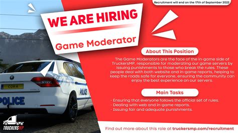 Game Moderation Team Recruitment (01/04/23 .